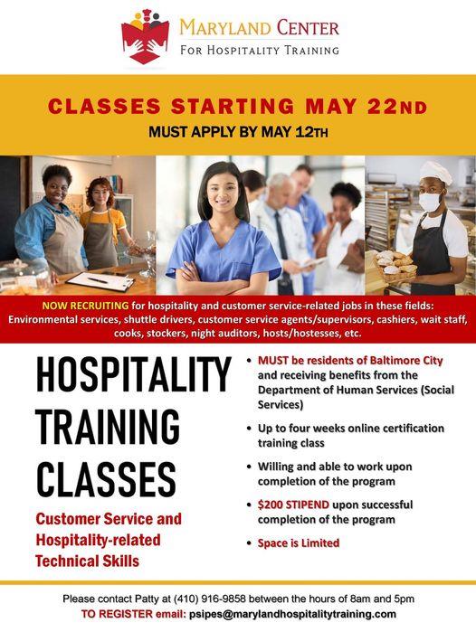 Maryland Center For Hospitality Training
